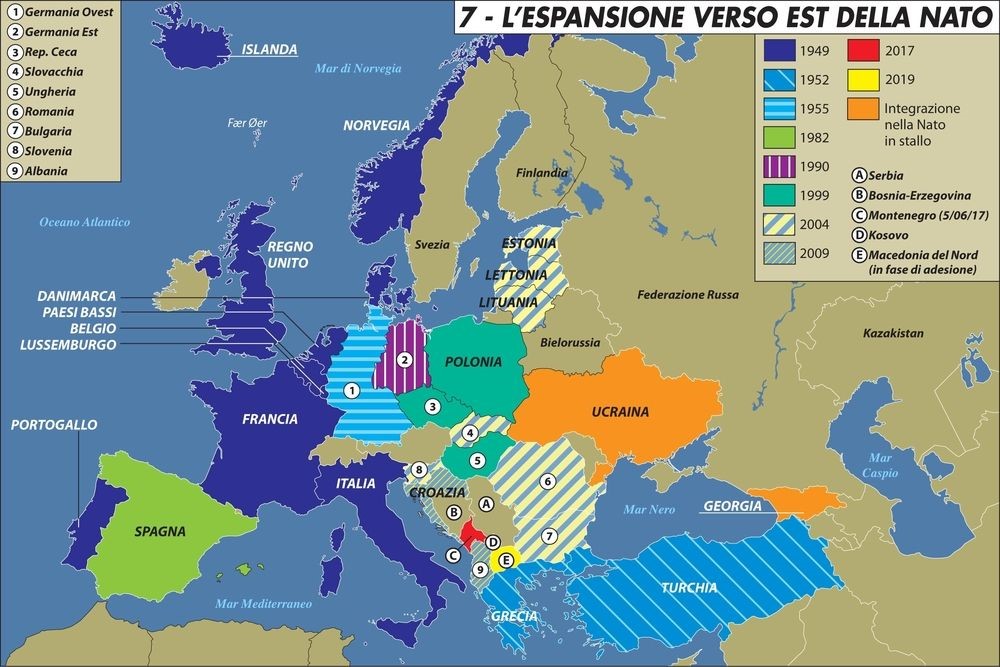 Mappa NATO