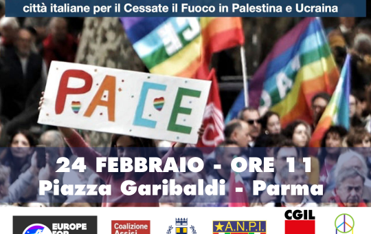 EUROPE FOR PEACE: cessate il fuoco in Palestina e Ucraina