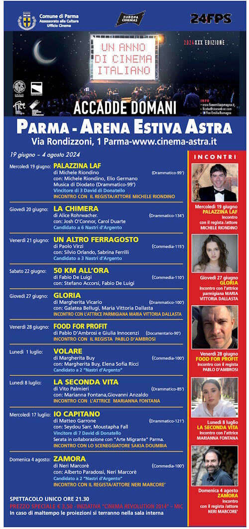 Programmazione luglio