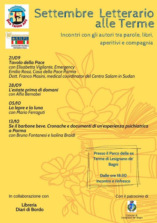 Settembre Letterario alle Terme