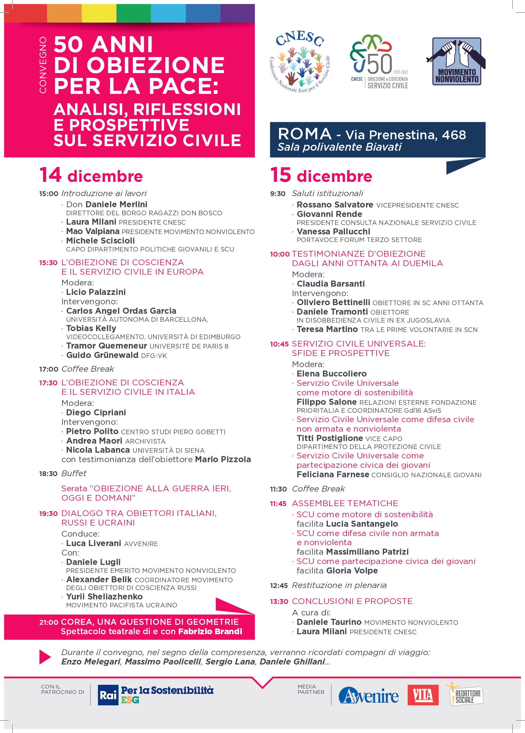 Locandina Convegno Roma