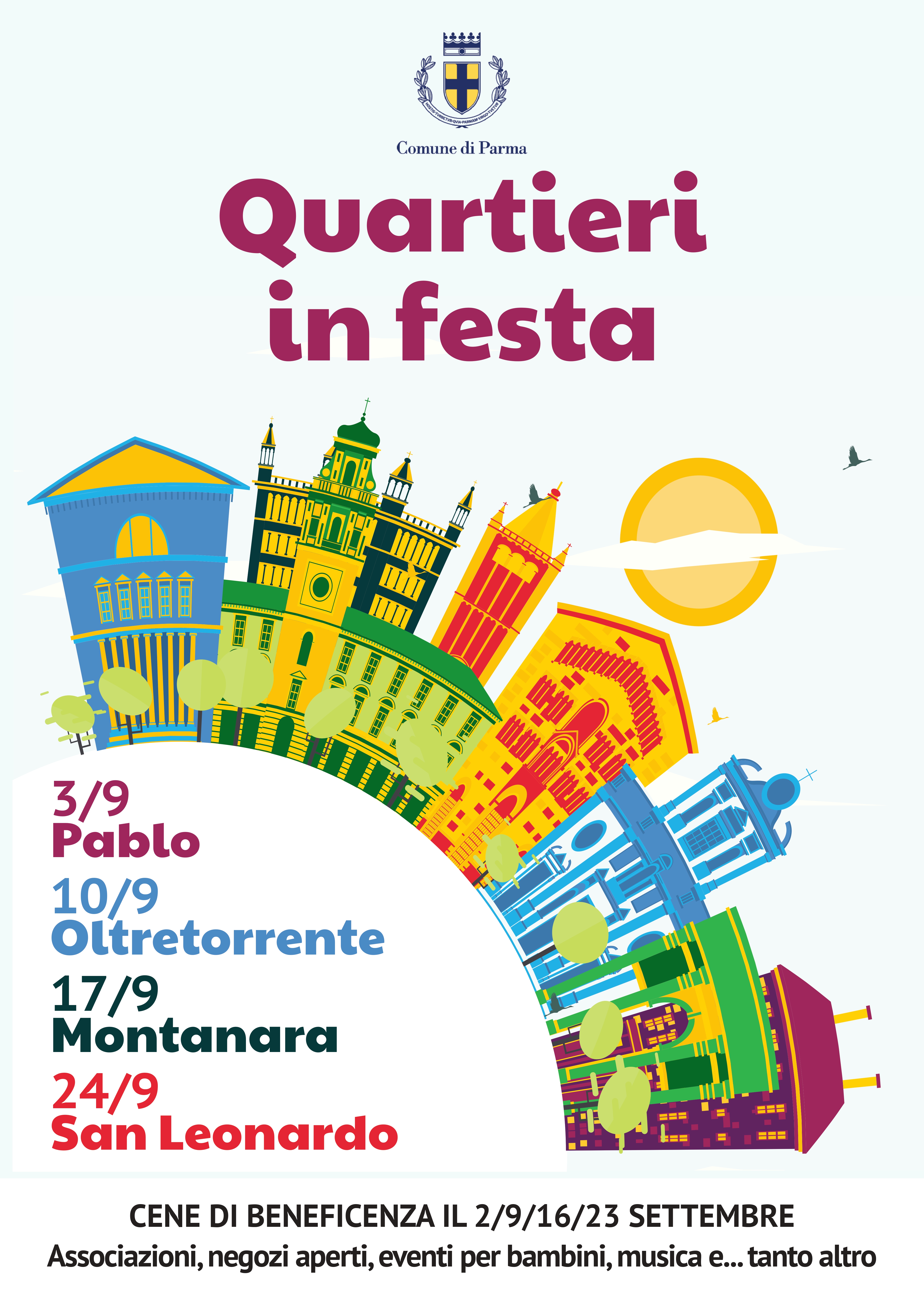 locandina quartieri in festa