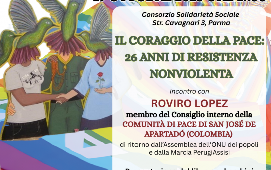 Il coraggio della pace: 26 anni di resistenza nonviolenta