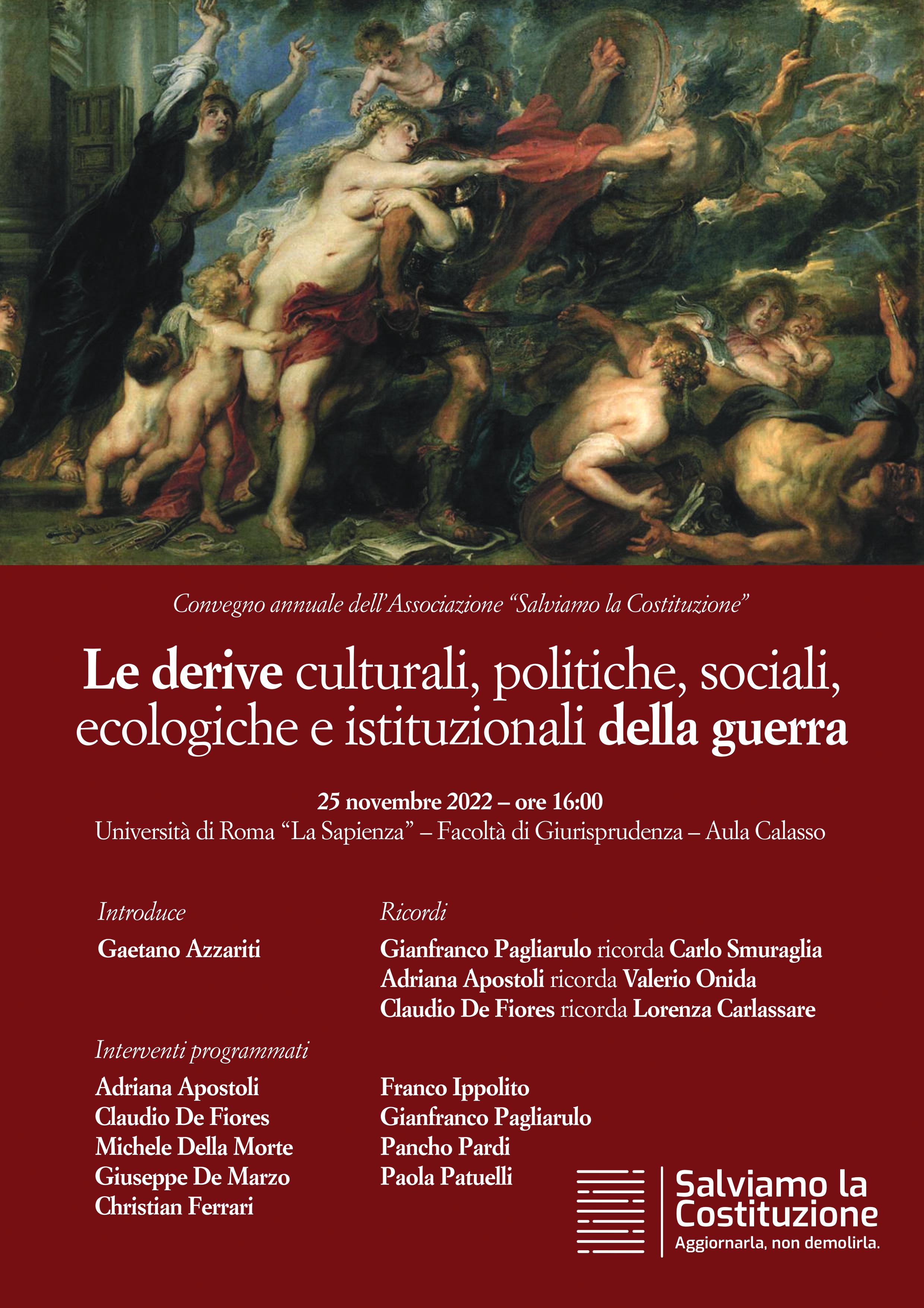 Locandina Convegno Roma