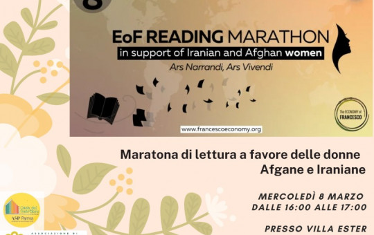 EoF Reading Marathon in supporto delle donne iraniane e afghane