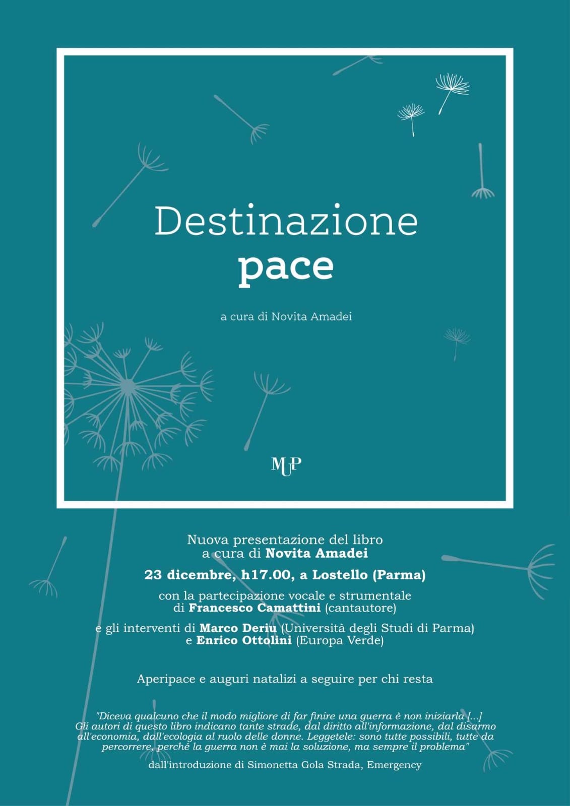 Locandina Presentazione Libro