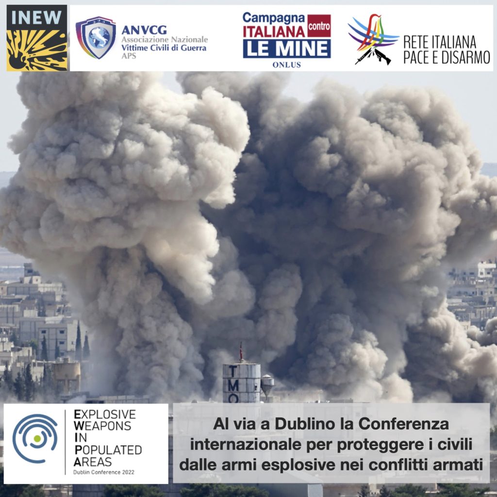 Conferenza internazionale per proteggere i civili dalle armi esplosive nei conflitti armati Dublino