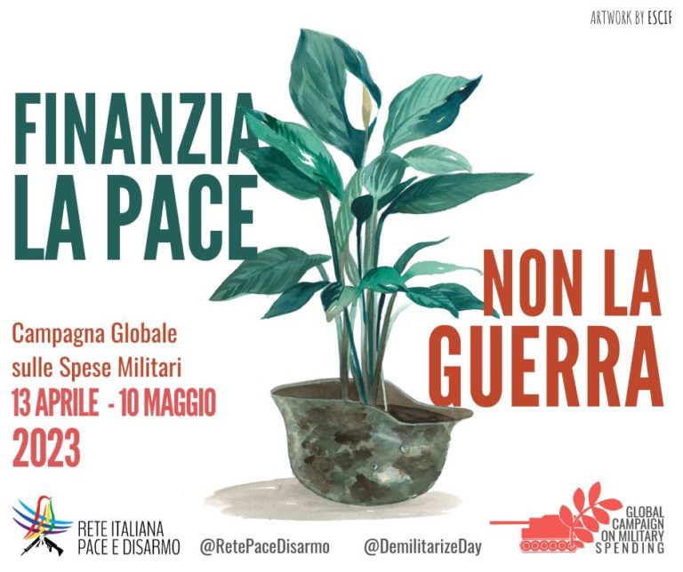 Locandina Finanzia la Pace