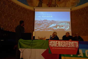 Delegazione di Masafer Yatta a Parma