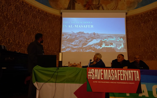 Delegazione di Masafer Yatta a Parma